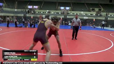 140 lbs 5th Place Match - Liam Konczak, Forest Lake Wrestling Club vs Drew Pejsa, Menomonie Wrestling Club