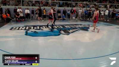 126 lbs Rr1 - Tustin Keller, Soldotna Whalers Wrestling Club vs Chase Foss, Mid Valley Wrestling Club