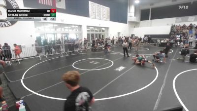157 lbs Cons. Round 2 - Jacob Martinez, El Modena vs Skylar Groke, La Costa Canyon High School Wrestling