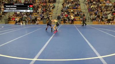 85 lbs Champ. Round 2 - Jade Thomas, Team Apex vs Noah Roybal, Chippewa Elite