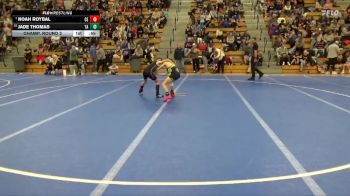 85 lbs Champ. Round 2 - Jade Thomas, Team Apex vs Noah Roybal, Chippewa Elite