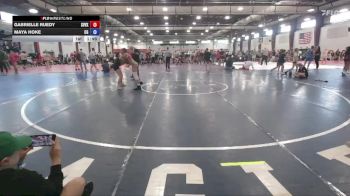 123 lbs Round 3 (6 Team) - Gabrielle Ruedy, Steel Valley Vixens vs Maya Hoke, Curby