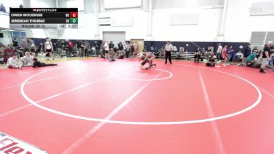 C-138 lbs Round Of 32 - Owen Woodrum, WV vs Jeremiah Thomas, OH