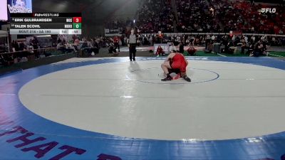 5A 190 lbs Cons. Round 1 - Talen Scovil, Mountain Home vs Erik Gulbrandsen, Moscow