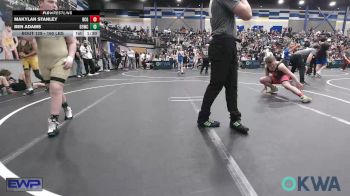 160 lbs Semifinal - Makylan Stanley, Blaine County Grapplers vs Ben Adams, D3 Wrestling Cluib