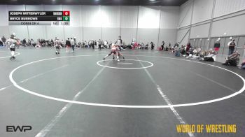 84 lbs Consi Of 4 - Joseph Wittenwyler, Team Wisconsin 12U vs Bryce Burrows, Roundtree Wrestling Academy 12u