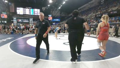 155 lbs Champ. Rd Of 64 - Ava Guilmette, New York vs Sierra Willis, Pennsylvania