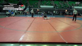 5A 175 lbs Quarterfinal - Alec Swallows, Springville vs James Mcdonald, Moody Hs