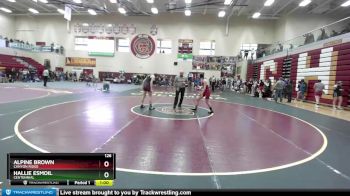 126 lbs Cons. Round 3 - Hallie Esmoil, Centennial vs Alpine Brown, Canyon Ridge