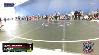 92 lbs Cons. Round 1 - Nolan Lusk, Falcon Empire vs Thomas Steinkirchner, SlyFox