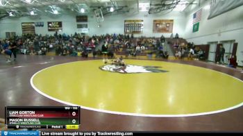 132 lbs Round 1 - Liam Gorton, Steelclaw Wrestling Club vs Mason Russell, Othello Wrestling Club