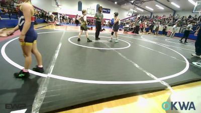 105 lbs Rr Rnd 1 - Lucas Sparks, Muskogee Rougher Youth Wrestling vs Cash Alexander, Coweta Tiger Wrestling