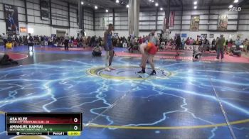 180 lbs Round 3 (4 Team) - Amanuel Kahsai, BEASTWORKS WRESTLING CLUB vs Asa Klee, RIVER CITY WRESTLING CLUB