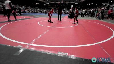 67 lbs Quarterfinal - Hollis Thomas, Wagoner Takedown Club vs Trace Smallwood, Dark Cloud Wrestling Club