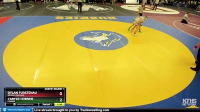 Champ. Round 1 - Carter Horner, Loomis vs Dylan Furstenau, Neligh-Oakdale