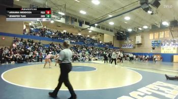115lbs 7th Place Match - Jennifer Tian, Cheney (Girls) vs Arianna Mendoza, Pasco (Girls)
