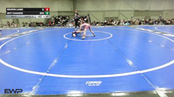 60 lbs Semifinal - Keaton Lanik, Funky Singlets 12U vs Jett Cavazos, Untouchables 12U Purple