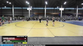 90 lbs Champ. Round 1 - Gunner Sanchez, Legacy Wrestling Academy vs Joel Cuen, North Jr High Boise