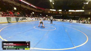 125 lbs Round 1 - Riella Garza, Dominate Club Wrestling vs Kenzie Nolan, Stampede Wrestling Club