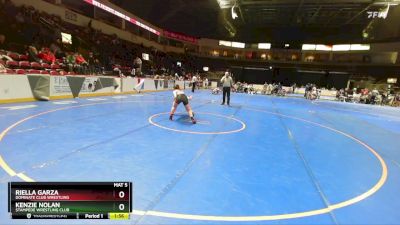 125 lbs Round 1 - Riella Garza, Dominate Club Wrestling vs Kenzie Nolan, Stampede Wrestling Club