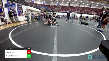 61 lbs Semifinal - Liam Loya, Dumas Wrestling Club vs Wrett Lawther, Rough Riders