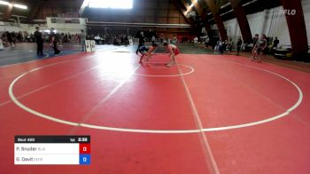 182A lbs 3rd Place - Peter Snyder, Blair Academy vs Gegeshidze Davit, Georgia