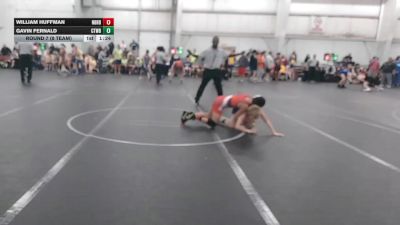84 lbs Round 7 (8 Team) - William Huffman, Neighborhood Wrestling vs Gavin Fernald, CTWHALE Blue