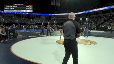 135 lbs Consolation - Cynthia Meza, Calaveras (SJ) vs Braya Cruz, Clovis North (CS)