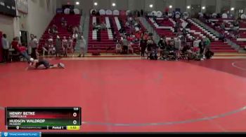 126 lbs Round 3 - Hudson Waldrop, Mcadory vs Henry Betke, Thompson HS