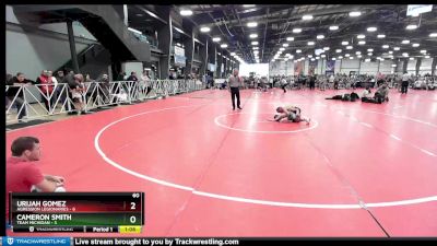 60 lbs Rd# 9- 2:15pm Saturday Final Pool - Urijah Gomez, Agression Legionaries vs Cameron Smith, Team Michigan