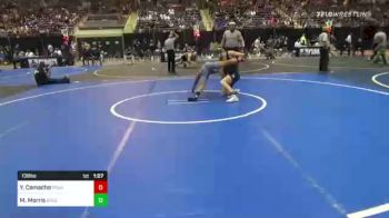 138 lbs Round Of 128 - Yahir Camacho, Pounders WC vs Mason Morris, Green Canyon High School