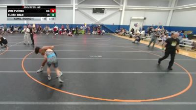 126 lbs Cons. Round 4 - Elijah Ogle, Unattached vs Luis Flores, Unattached