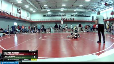 80 lbs Cons. Round 4 - Hunter Pierson, Contenders Wrestling Academy vs Jace Forgy, Maurer Coughlin Wrestling Club