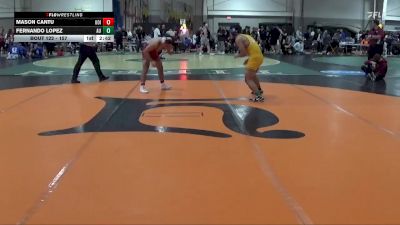157 lbs Champ. Round 1 - Mason Cantu, University Of Indianapolis vs Fernando Lopez, Ashland University