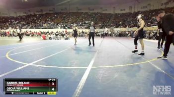 6A-144 lbs Cons. Semi - Kadence Roop, Broken Arrow Hs vs Mitchell Borynack, Stillwater