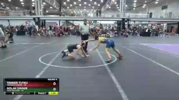 100 lbs Round 5 (6 Team) - Tanner Tutku, Vougar`s Honor vs Nolan Savage, Team Nauman