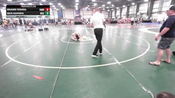 113 lbs Rr Rnd 2 - Braden Todora, Hammerin Hornets vs Nico Kapusta, Micky's Maniacs Blue