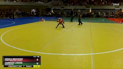 68 lbs 3rd Place Match - Joshua Brockway, Summit Wrestling Academy vs Harrison Larson, Worthington