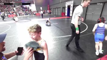 69 lbs Cons. Round 3 - Easton Goral, Denmark Youth Wrestling vs Ramazan Dauti, Maverick Training Center