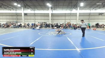 45 lbs Cons. Round 2 - Daxim Eichelberger, Hawk Wrestling Club vs Slade Stephenson, Small Town Grims