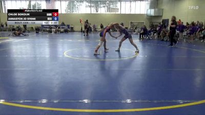 124 lbs Round 1 - Chloe Sokolik, Hawkeye Community College vs Annaston Jo Stene, North Iowa Area CC