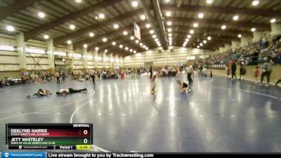 71 lbs Semifinal - Deklynd Harris, Stout Wrestling Academy vs Jett Whiteley, Sons Of Atlas Wrestling Club