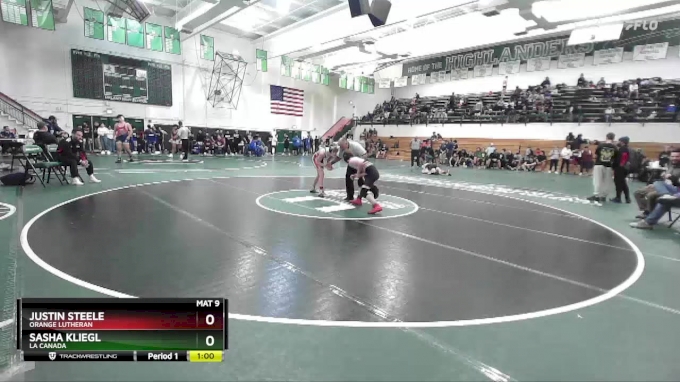 106 lbs Cons. Round 4 - Sasha Kliegl, La Canada vs Justin Steele ...