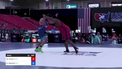 130 kg Semis - Mm Grant, Maryland vs Arturo Basulto, California