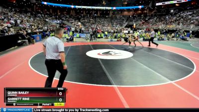 1st Place Match - Garrett Rine, Waverly vs Quinn Bailey, Chadron