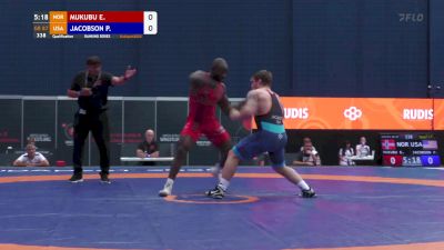 87 kg Qualification - Payton Jacobson, USA vs Exauce Mukubu, NOR