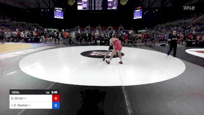 132 lbs Rnd Of 64 - Declan Strait, CO vs Cale Seaton, IA