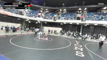 155 lbs Quarterfinal - Sydney Funk, Unattached vs Miyalinna DeJesus, Glenbard West