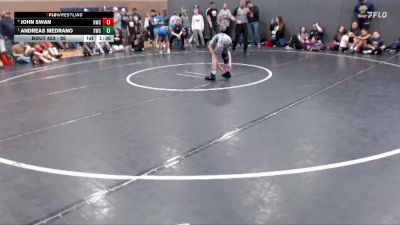 95 lbs Semifinal - Andreas Medrano, Suples Wrestling Club vs John Swan, Homedale Wrestling Club