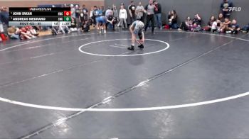 95 lbs Semifinal - Andreas Medrano, Suples Wrestling Club vs John Swan, Homedale Wrestling Club